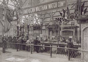 La Compañía Americana de Relojes Waltham, Massachusetts, 1885 de American School